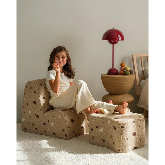 Wigiwama Terrazzo Sand Cloud Pouffe - Rugs by Roo