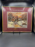 Winter Village Needlepoint