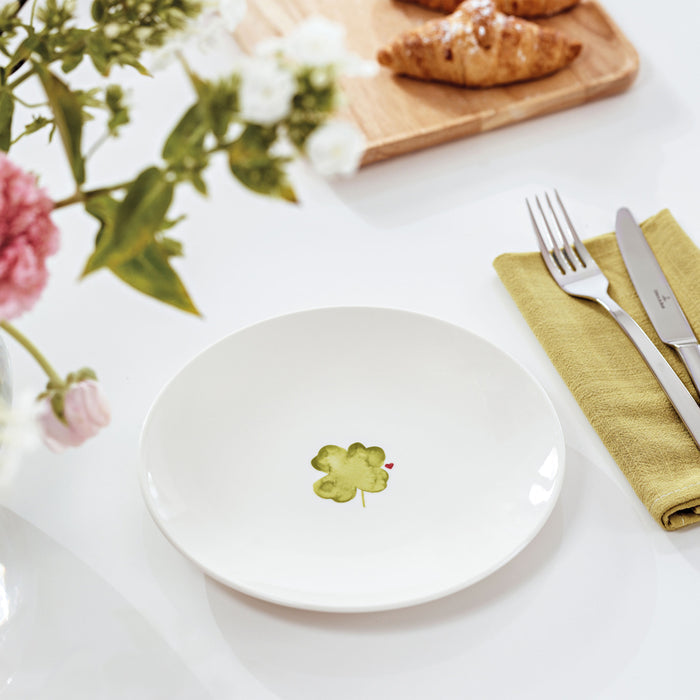 With Love Breakf. Plate Good Luck