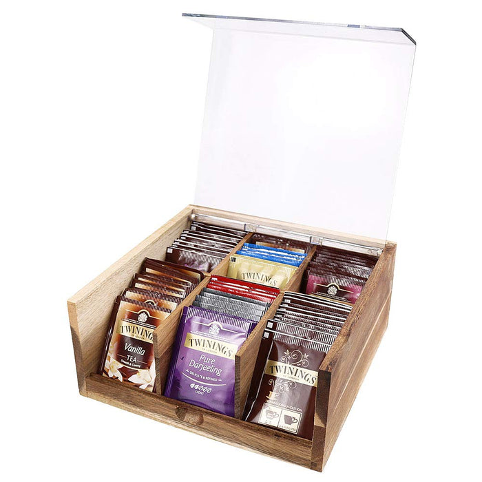 Wood Tea Bag Organizer