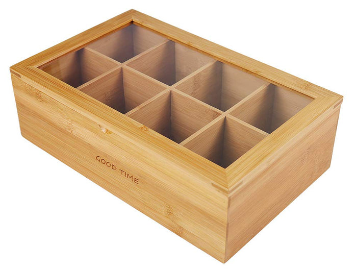 Wood Tea Bag Organizer