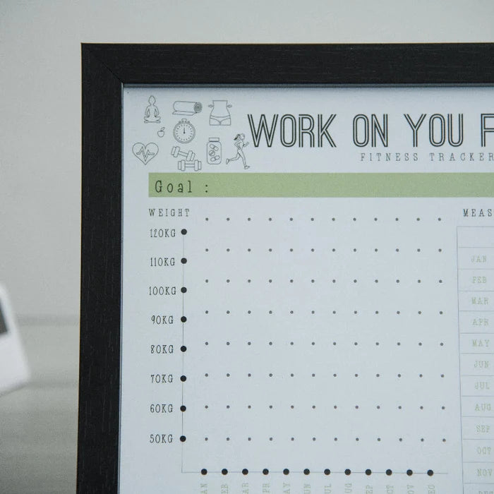 Work On You For You - Re-writable Planner Re-writable Planners June Trading