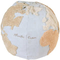 Rugs by Roo | Lorena Canals World Map Pouffe-P-WMAP