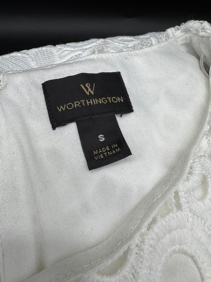Worthington White Lace Dress