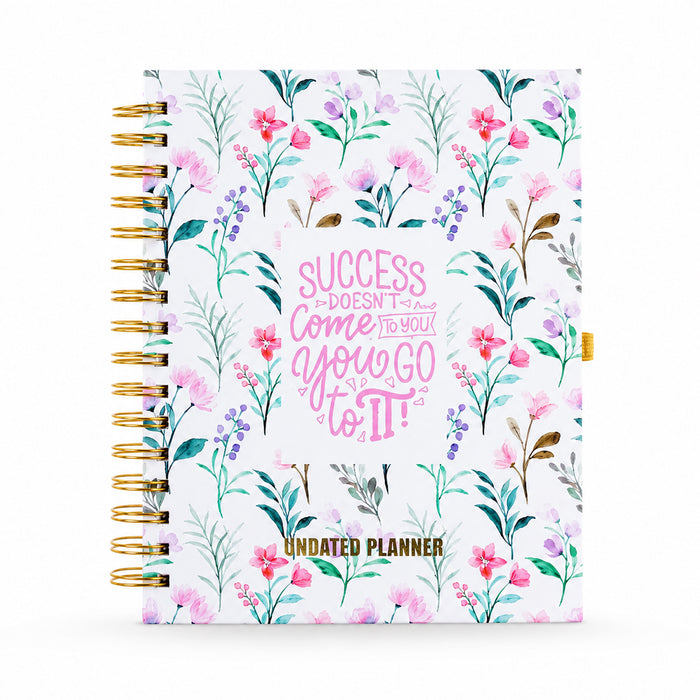 You Go To Success — Undated Planner + Ultimate Sticker Book