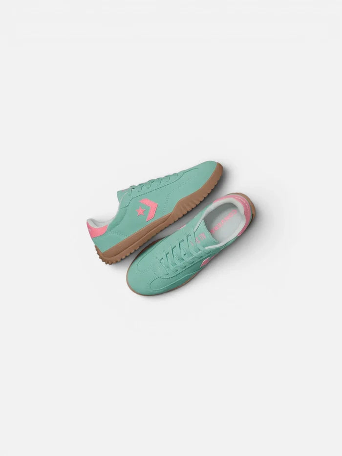 Zapatillas Converse Run Star Trainer Suede Ox Verde Agua