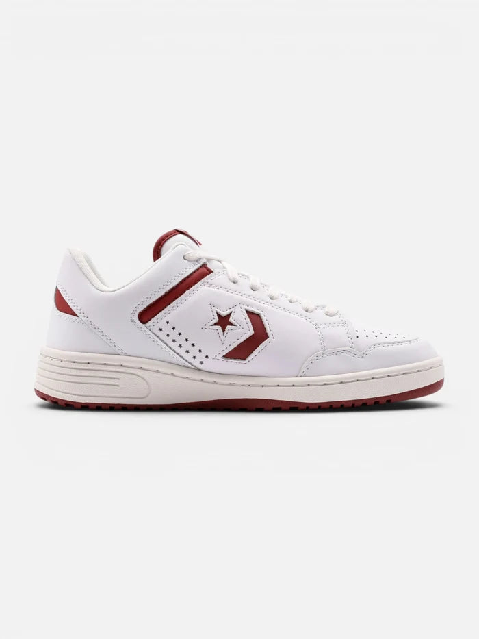 Zapatillas Converse Weapon Ox Blanco Blanco Bordo