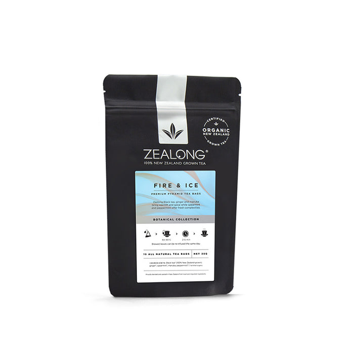 Zealong Organic Tea Bags ~ Fire & Ice