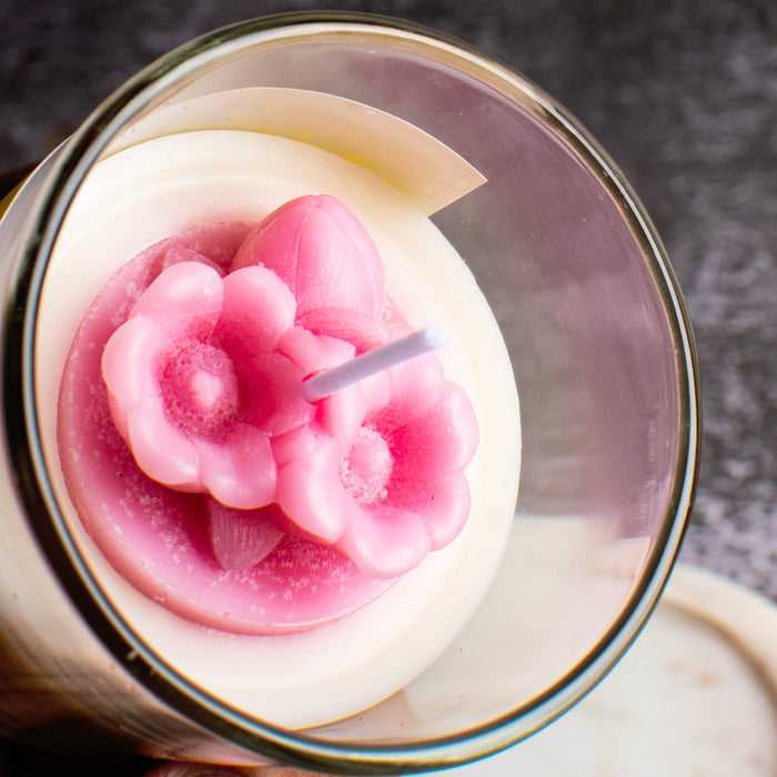 Zen Blossom Votive Aroma Candle Candles The June Shop